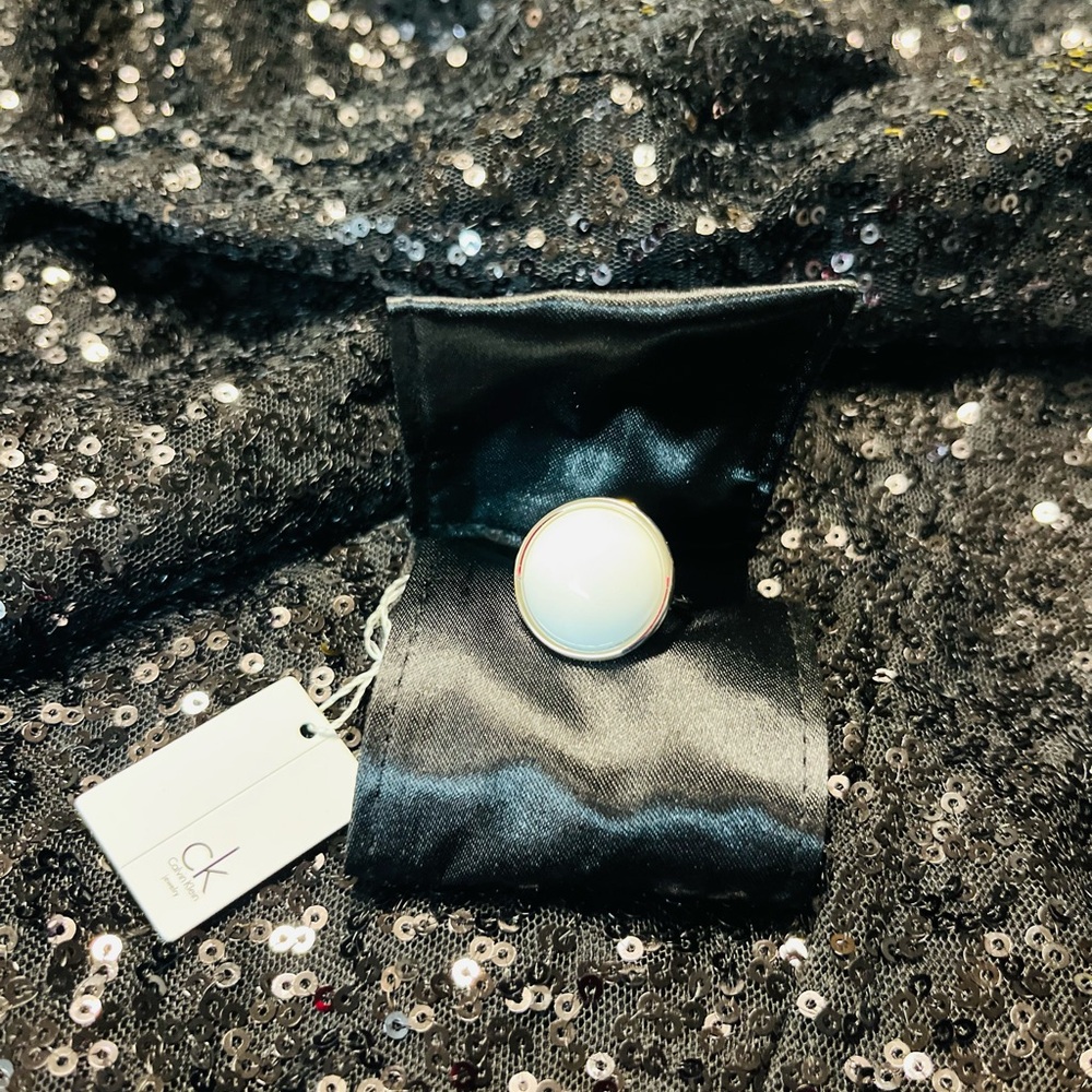 Calvin Klein White Ring Jewelry